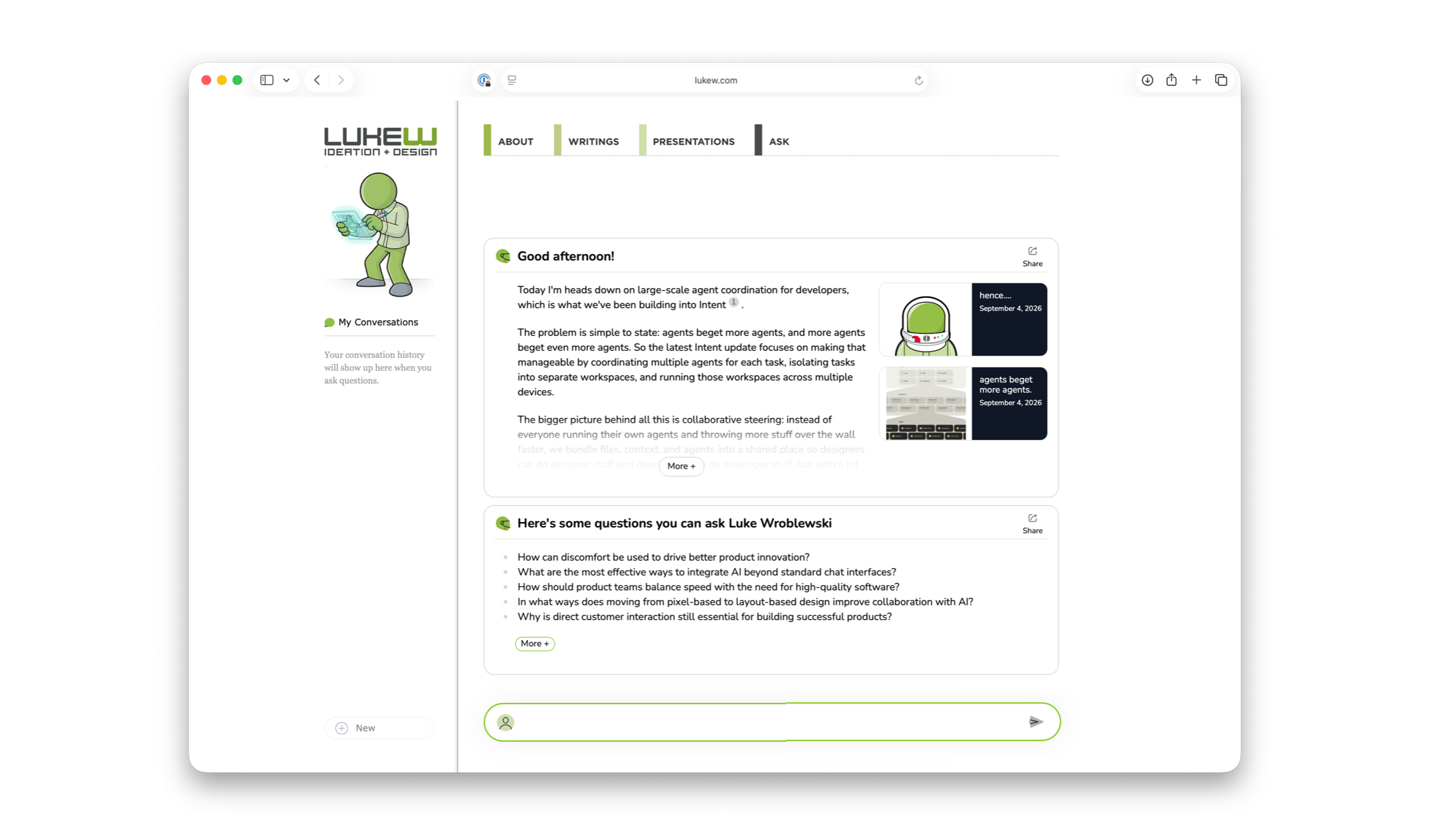 LukeW | Always Asking People to Ask