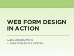 Web Form Design by Luke Wroblewski