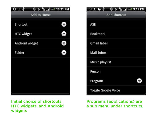 android app models