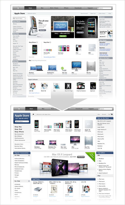 Apple Store Redesign