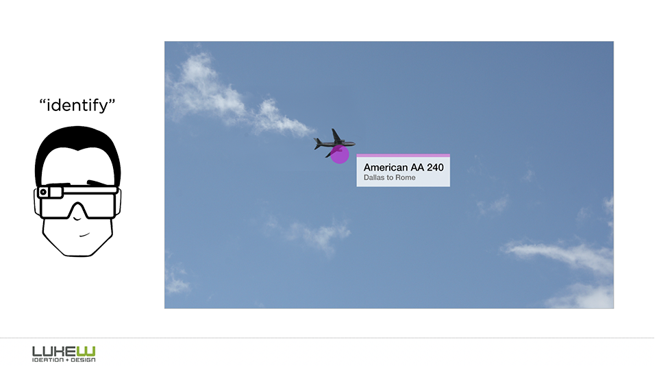 what would augment reality:  identify plane