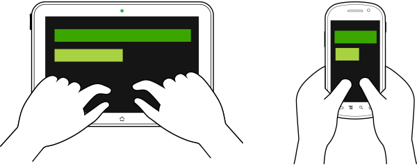 Cross Device Design Patterns: flow