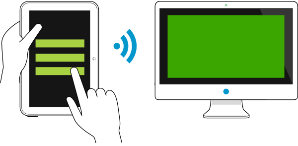 Cross Device Design Patterns: control