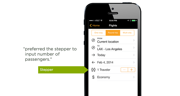 stepper controls in forms