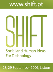 SHiFT - Social and Human Ideas For Technology