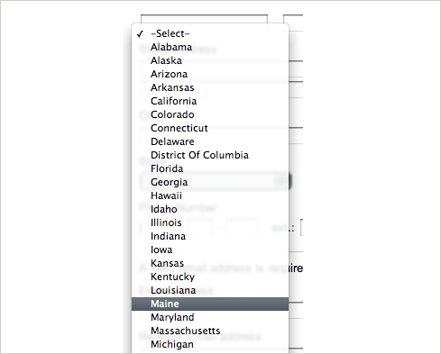 State Selector