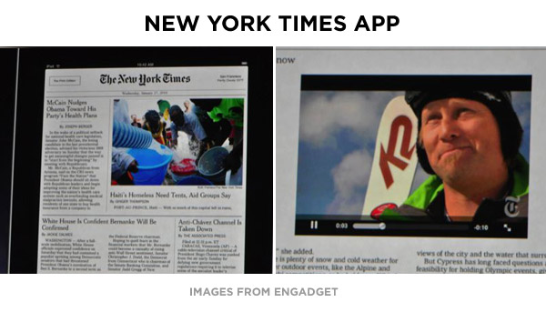 new york times on ipad