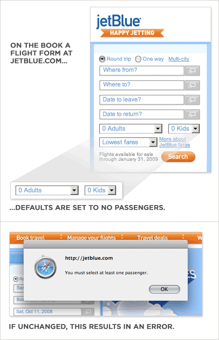 jetblue travel form