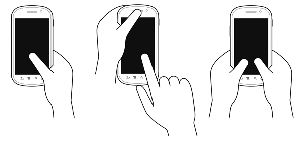 how people hold smartphones